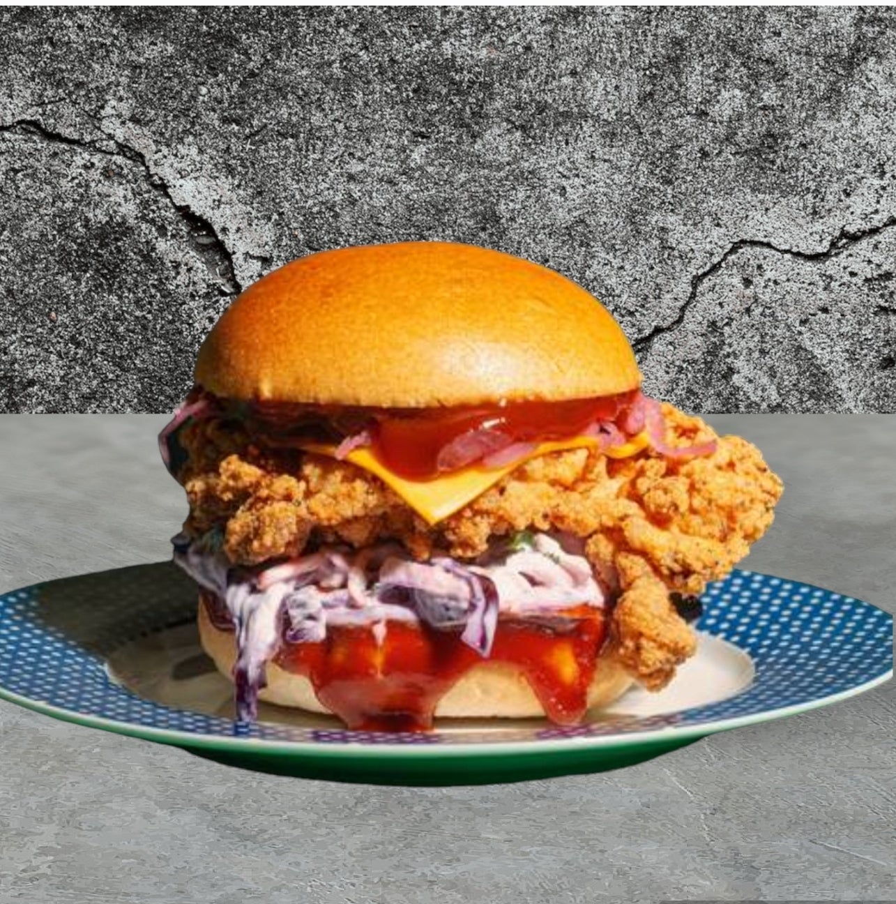 BBQ Smokey Chicken Burger