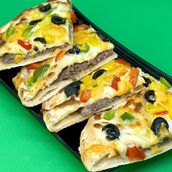 Alexandrian Hawawshi Pizza Style