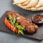 Meat Kebab Tawa Plate