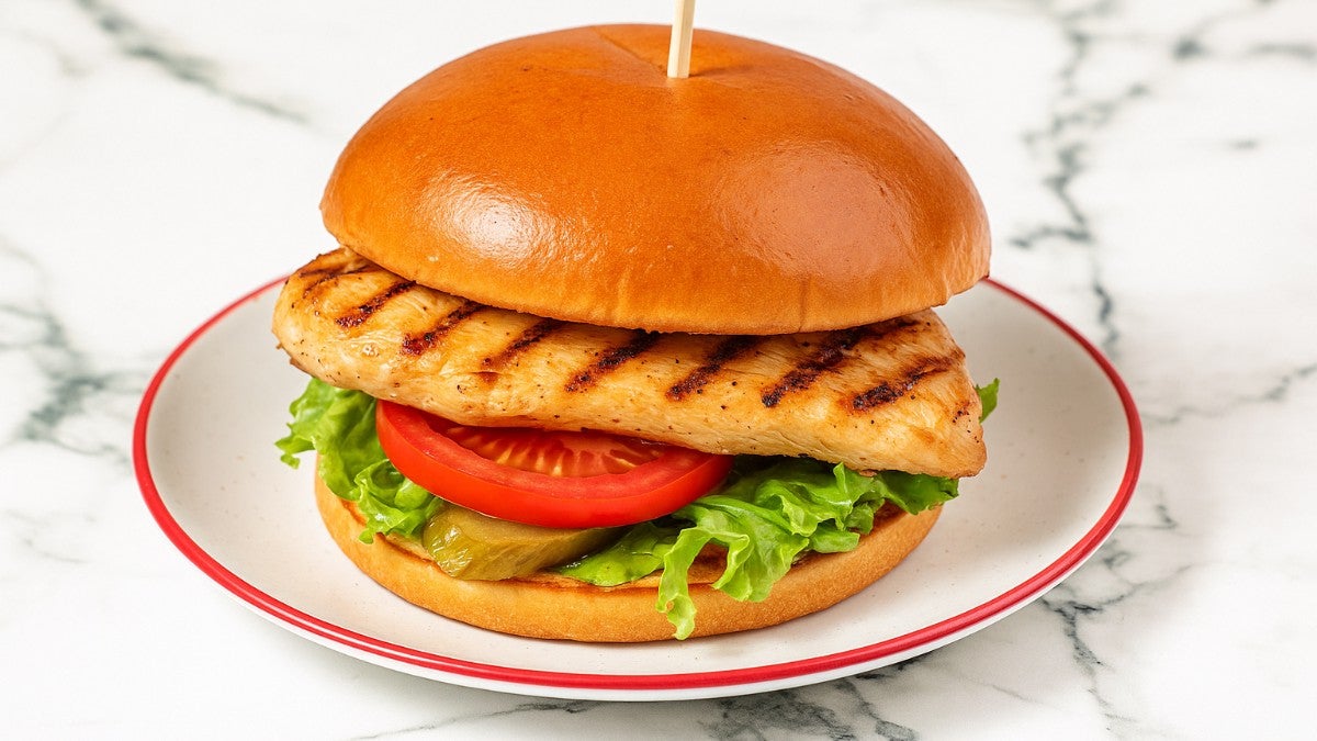 100% Chicken Burger
