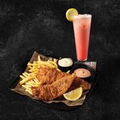 Fish/Shrimp & Chips - Business Meal Combo