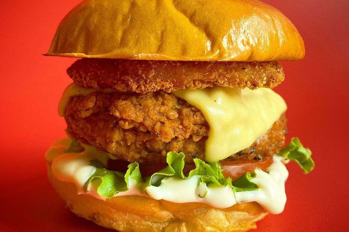 The Special Vegan Chic'n Burger