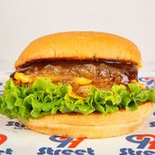 grilled chicken bbq burger
