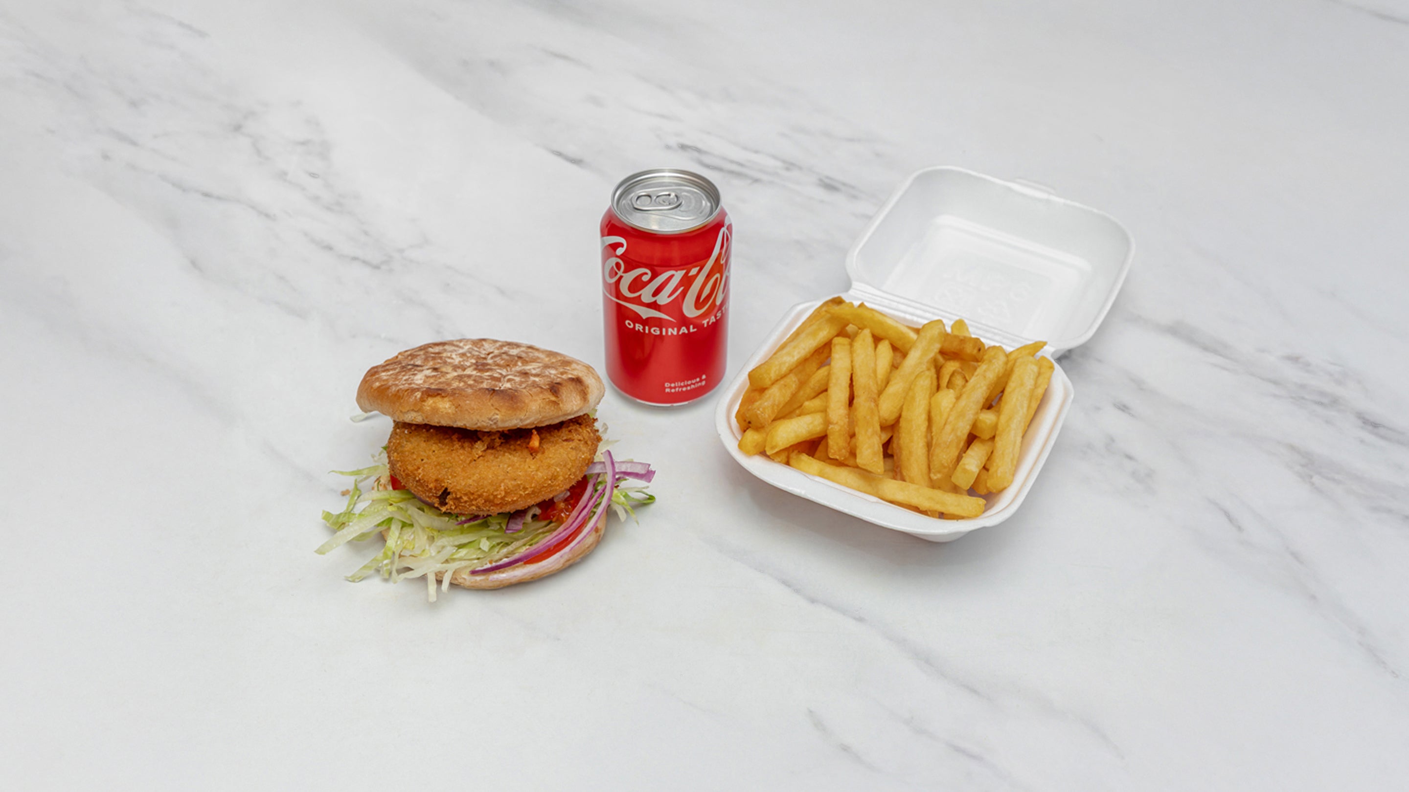 Veggie Burger Meal