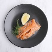 smoked salmon