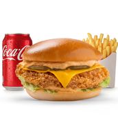 CHICKEN BURGER MEAL
