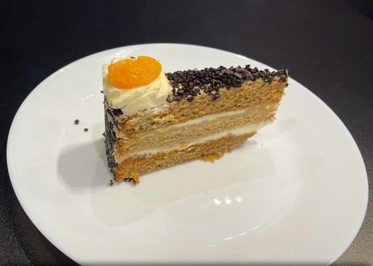 Coffee Mandarin Gateau