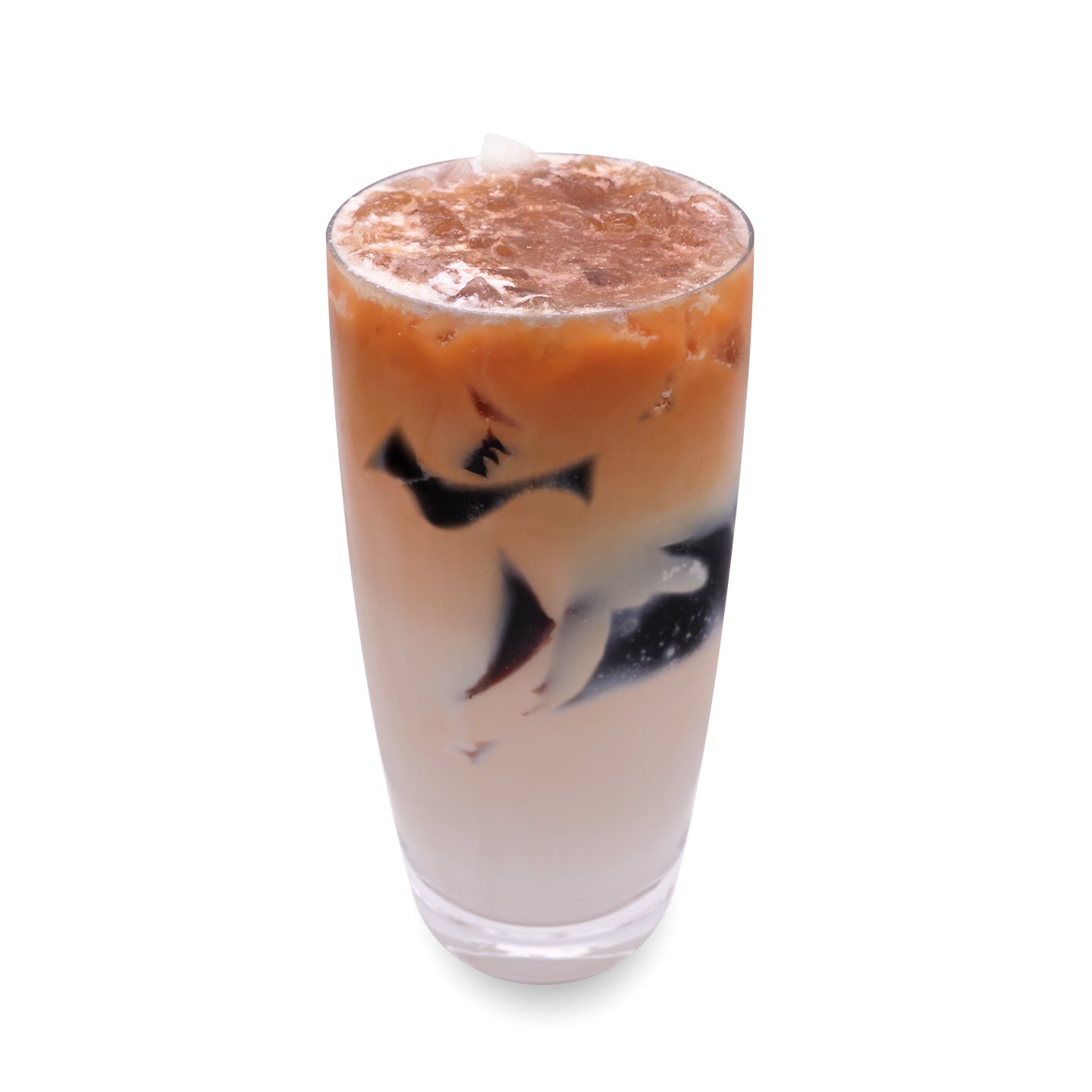 Latte with Grass Jelly 仙草咖啡特飲