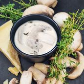 Mushroom Parmesan Dip