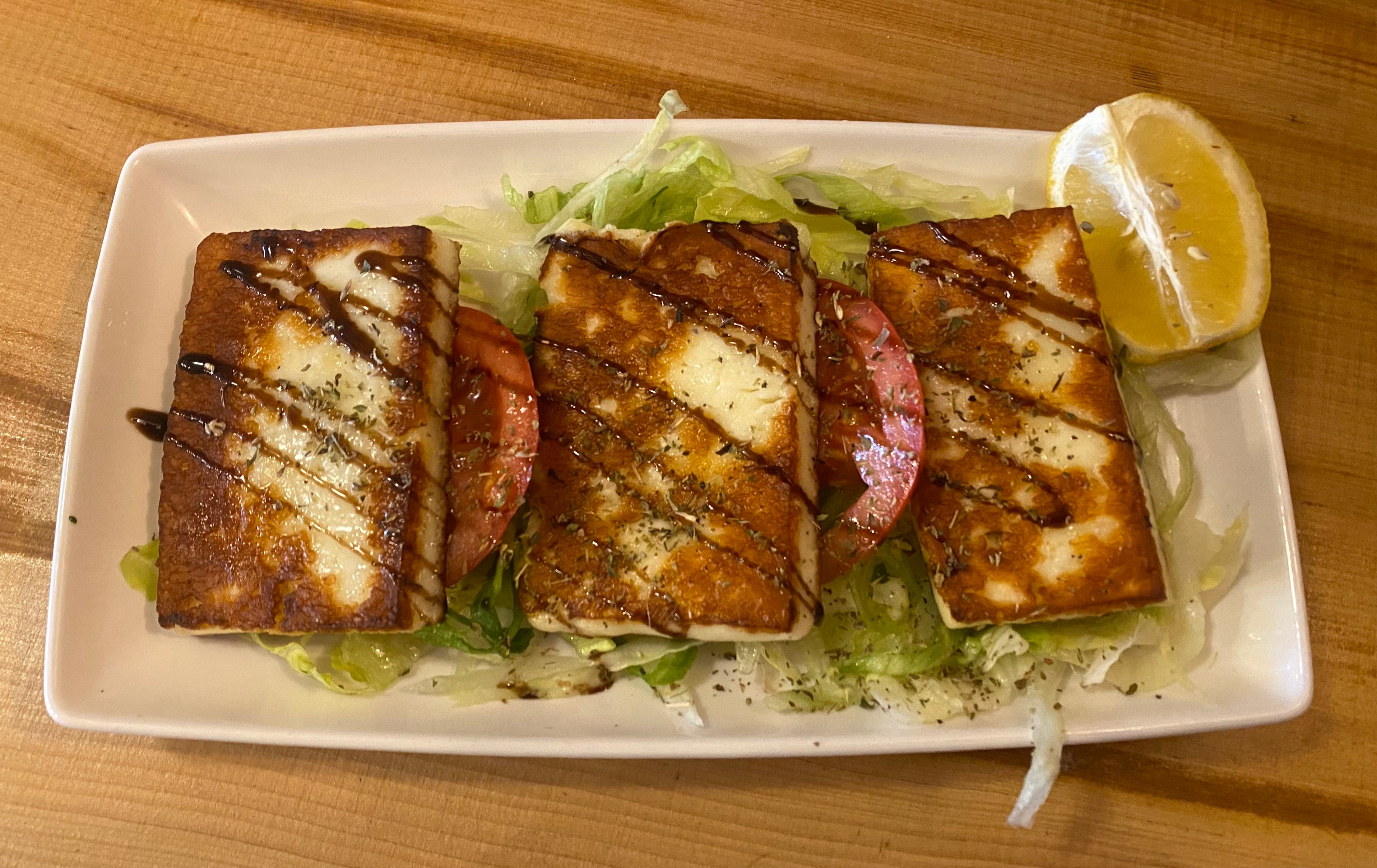 Grilled Halloumi Appetizer