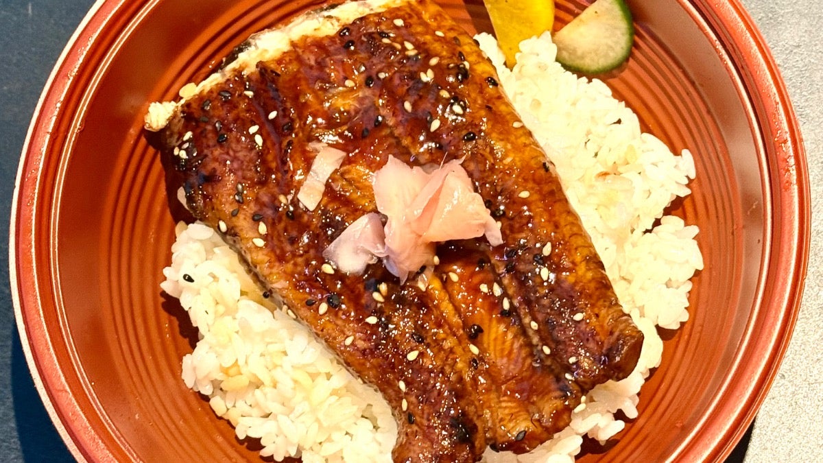 Eel and Unagi Don 鳗鱼饭(半条)