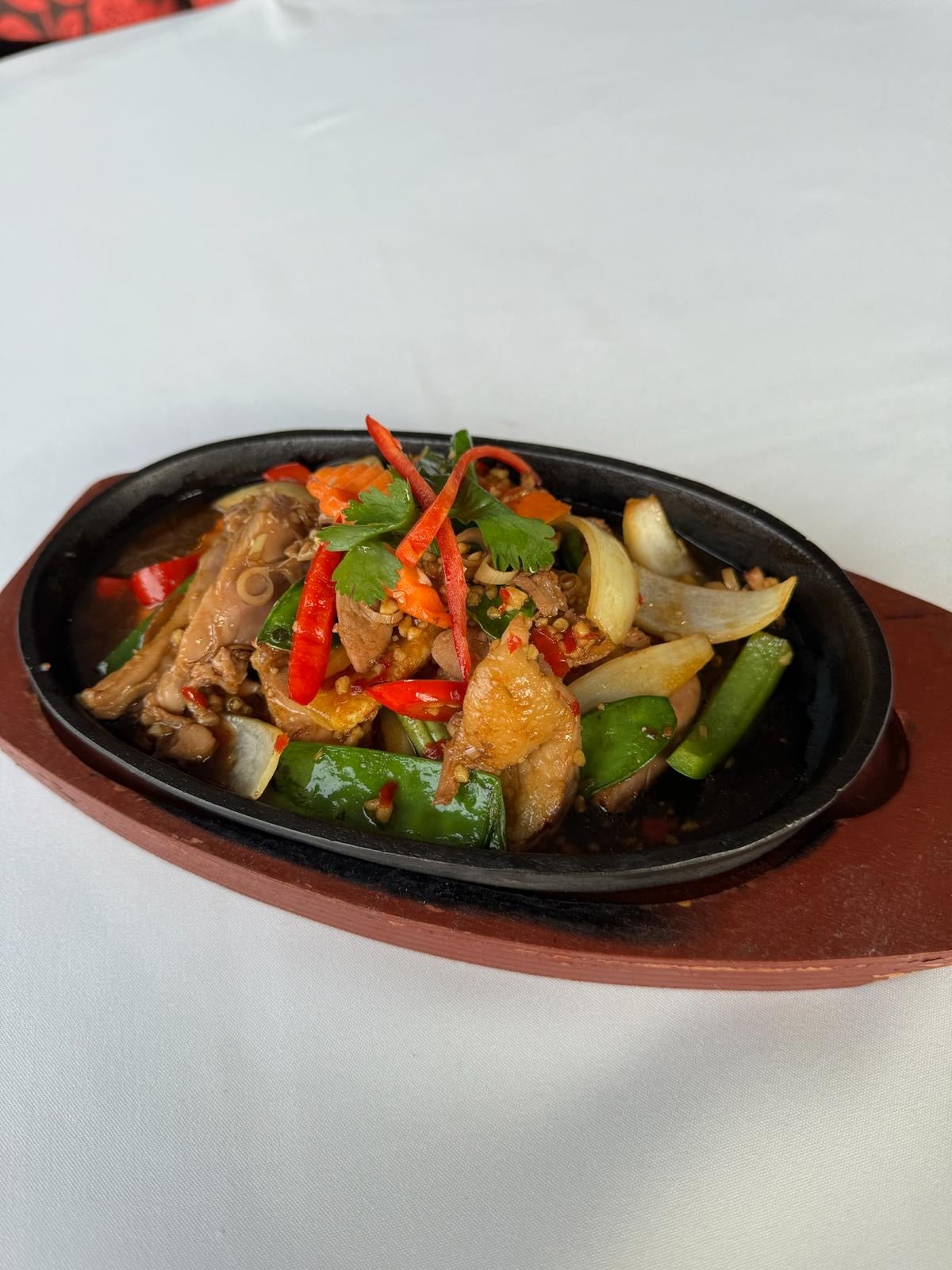 Chilli Duck Sizzling