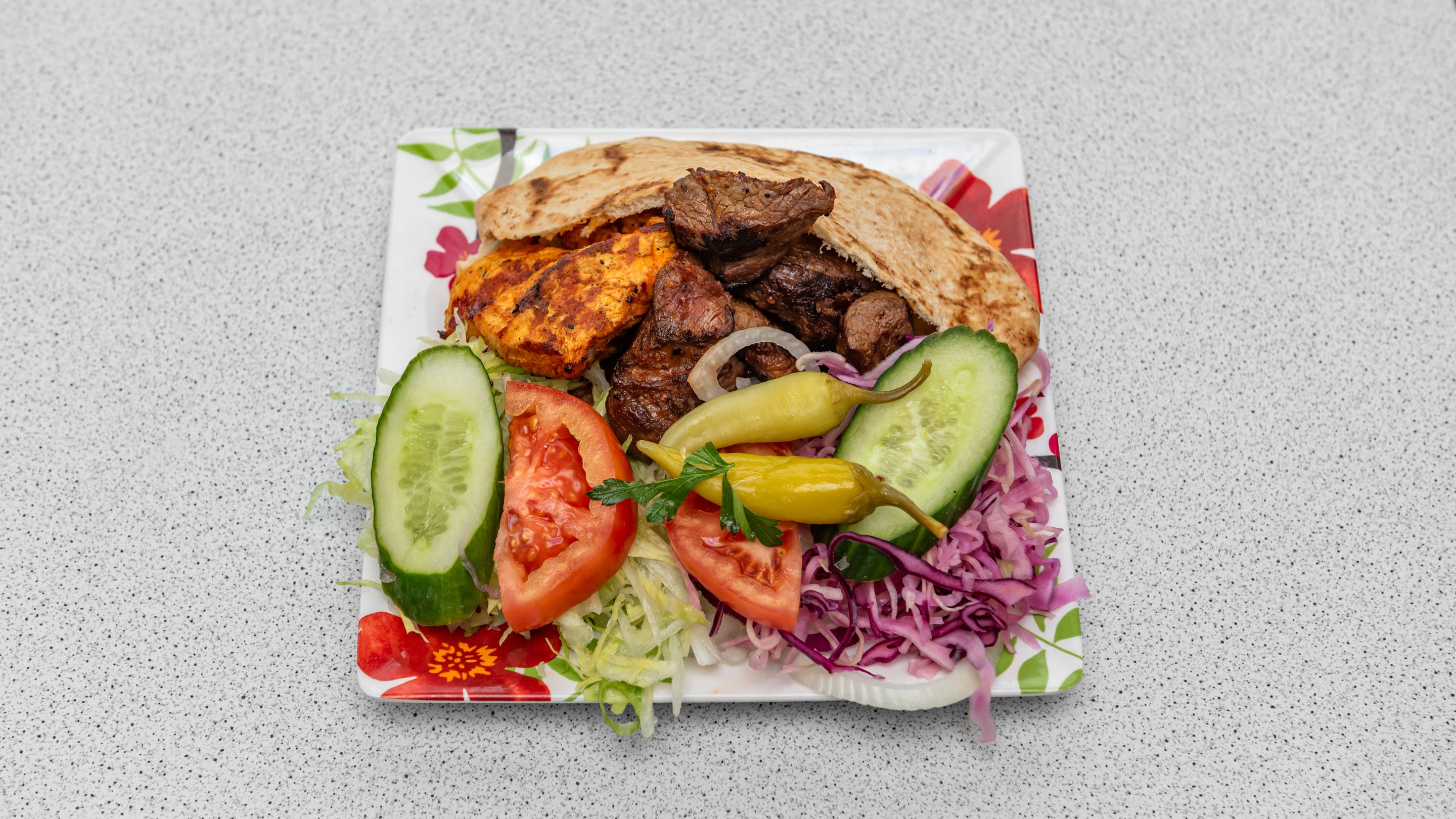 Large Mixed Kebab