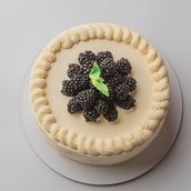 Vanilla Blackberry Cake