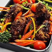 Bbq Chicken Wings 6 pieces