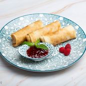 Pancakes With Cottage Cheese(Блины с творогом)