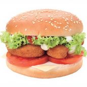 Jumbo Prawns Burger