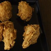 Sauce Tossed Chicken Wings Original fried 4 Pieces