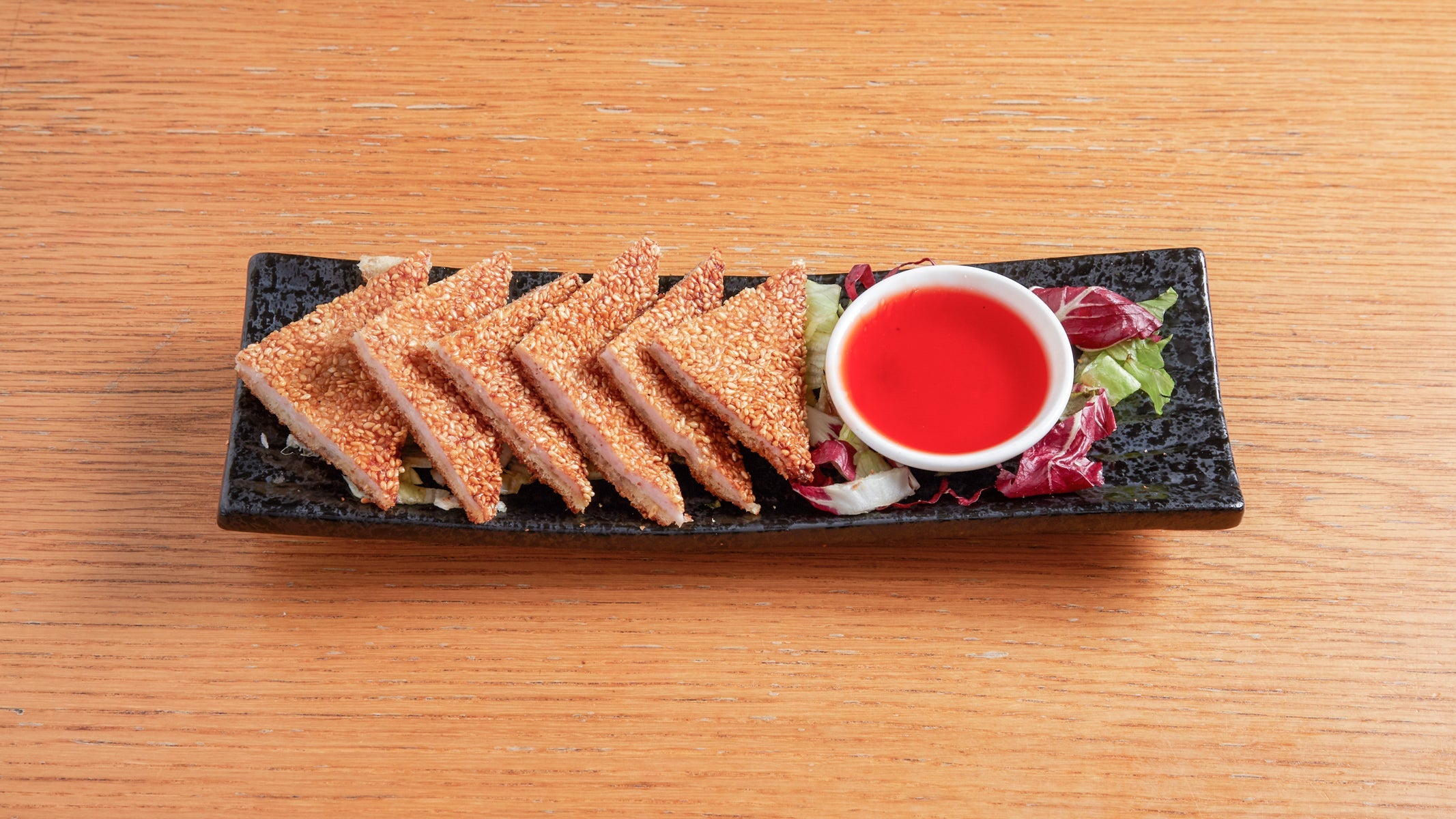 Sesame Chicken Toast