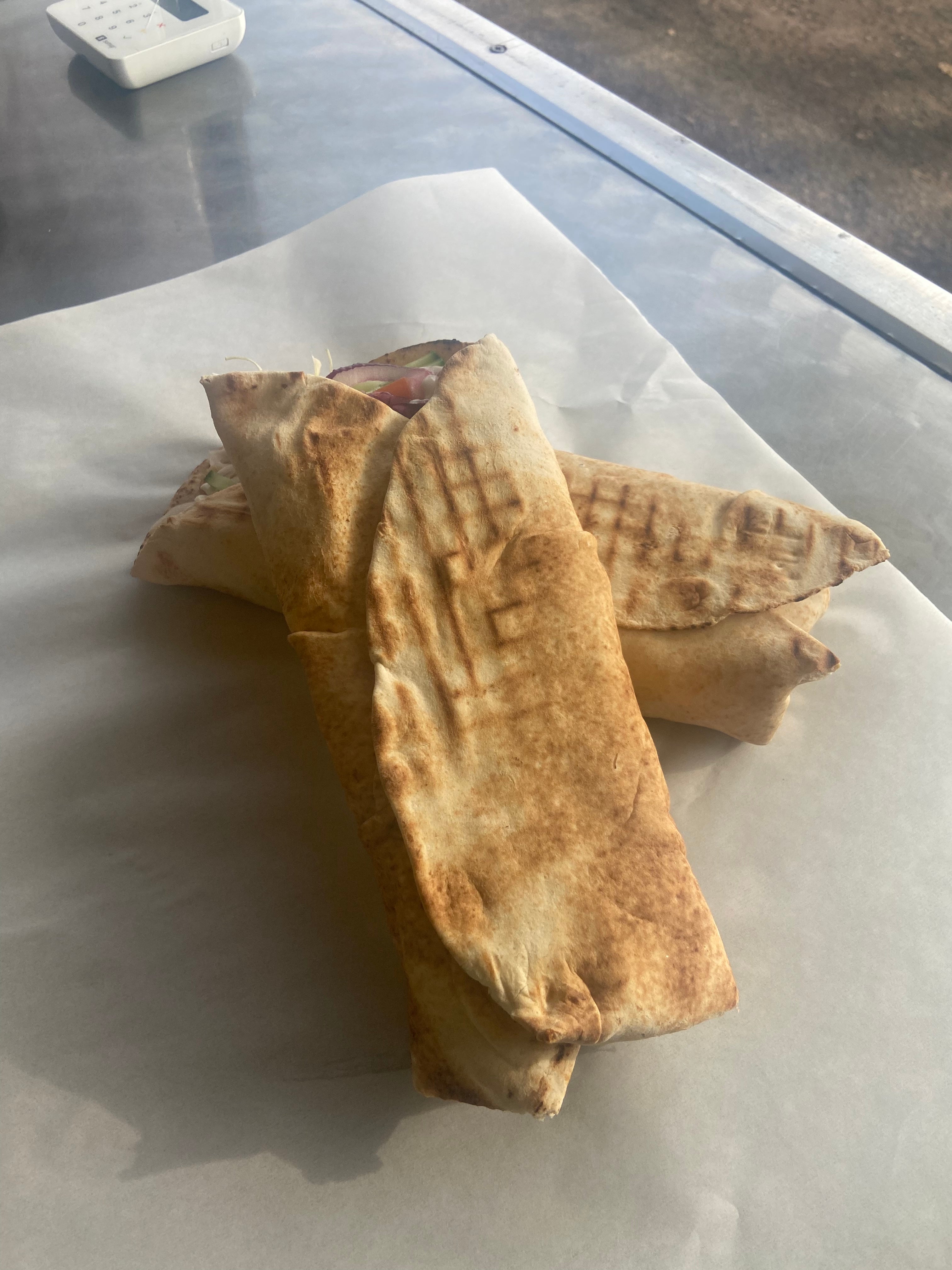 Panini Breakfast Wrap