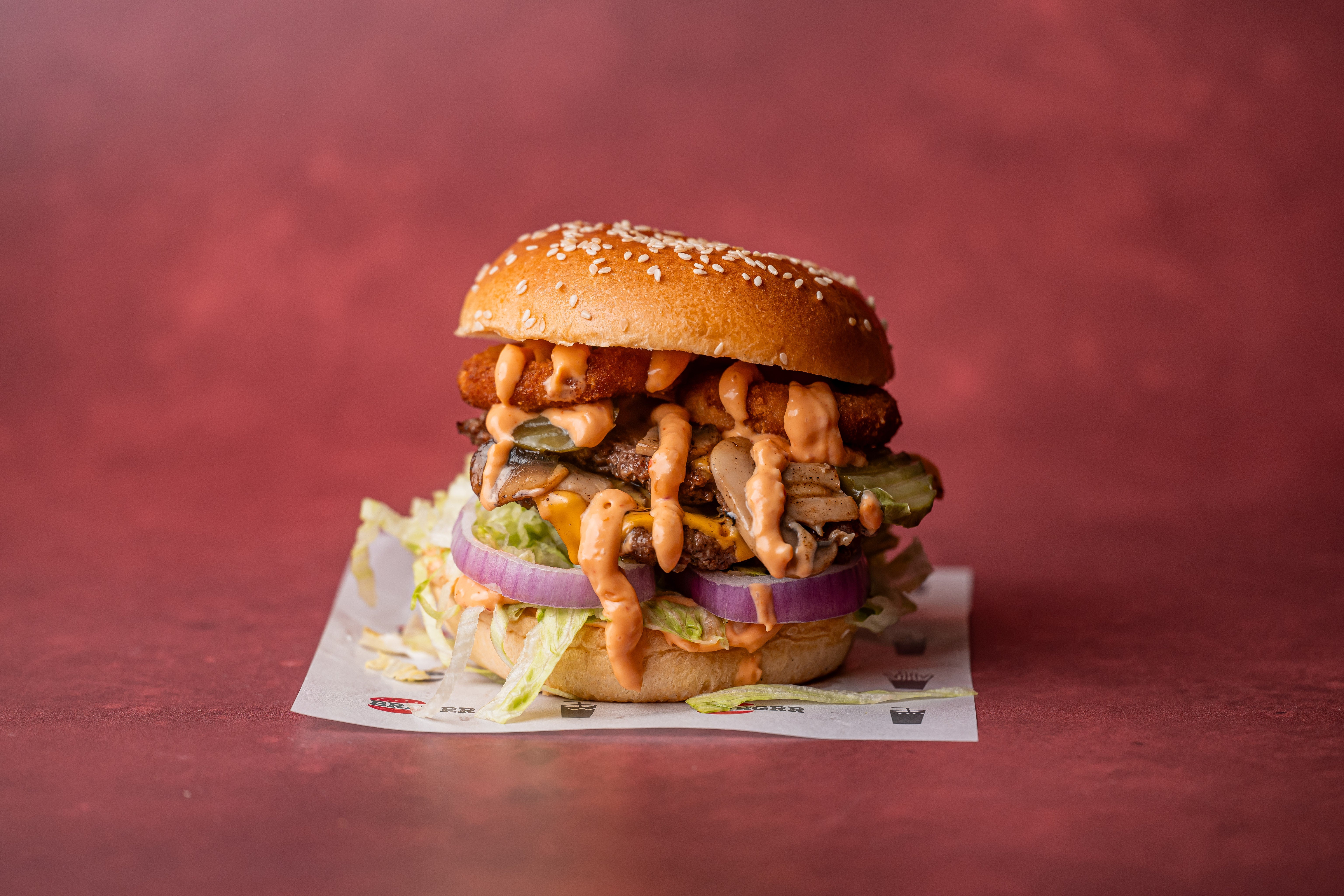 New Yorker Beef Burger #Halal (HMC)