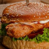 Grilled Chicken Burger