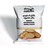 Sourdough Baked Bagel Chip - Garlic 65g