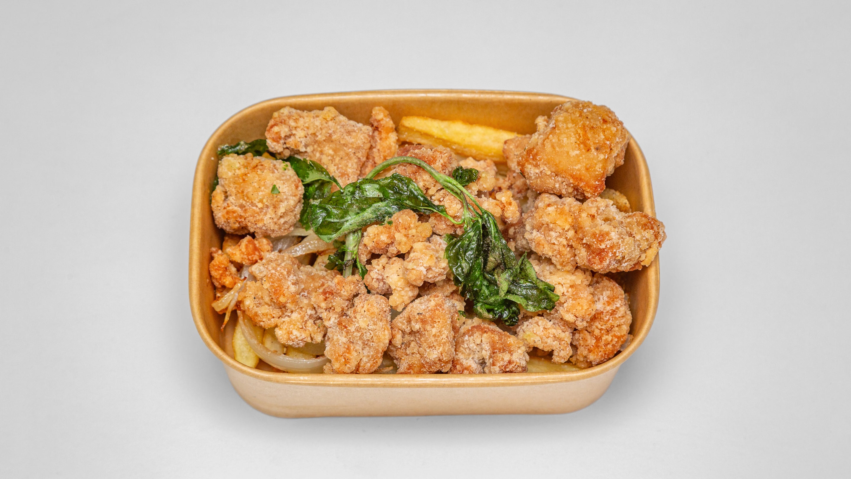 Taiwanese Popcorn Chicken with Chips