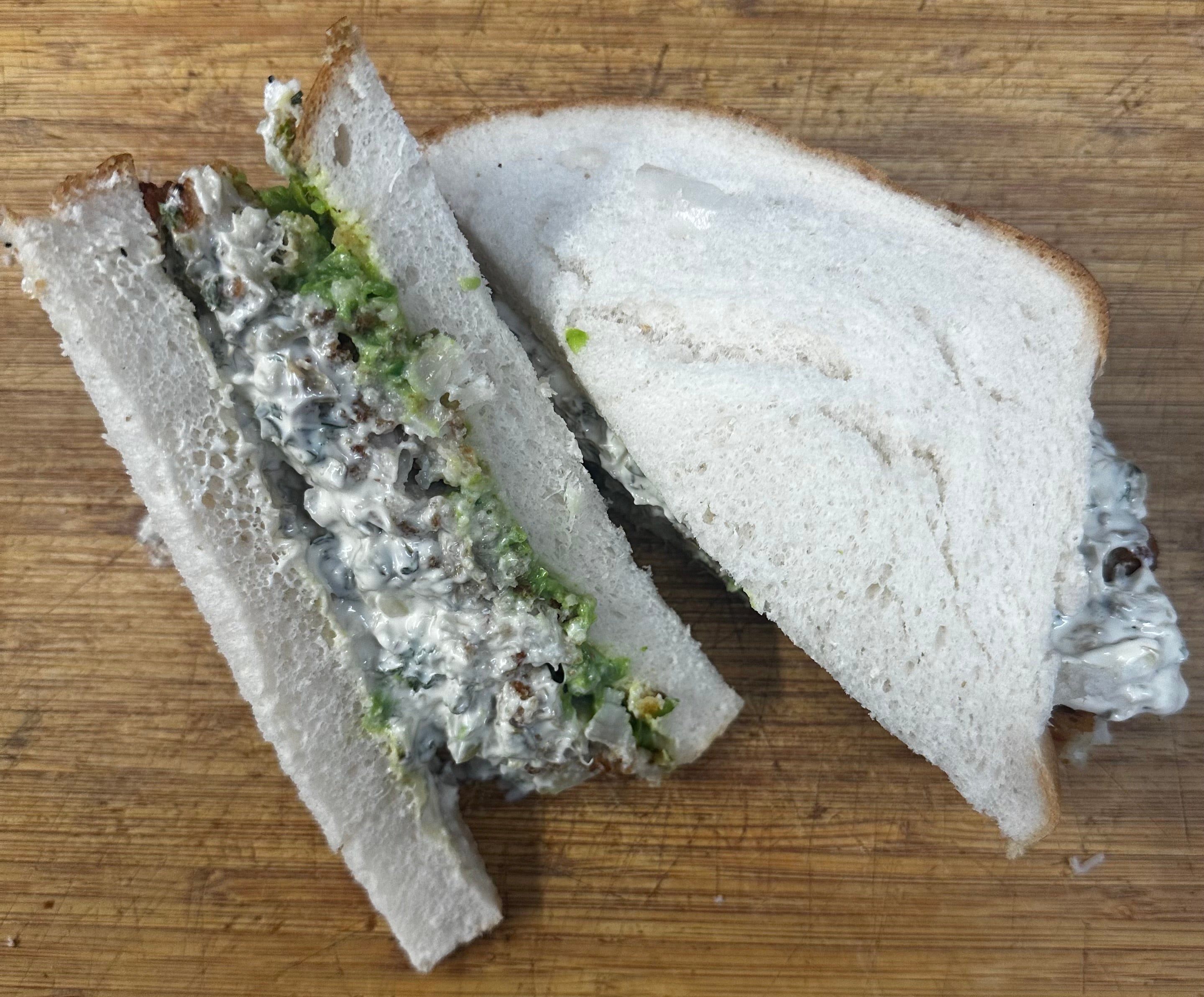 Ultimate Fish finger sandwich