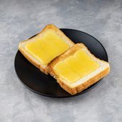 Crispy Toast With Cheese In Oven
