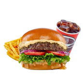 Super Texas Burger Angus Wagyu Meal