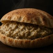 Sandwich Baba Ghanoush 