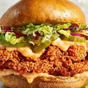 Spicy Chicken Burger 