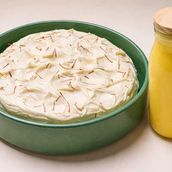 Luxury Saffron with Saffron Sauce