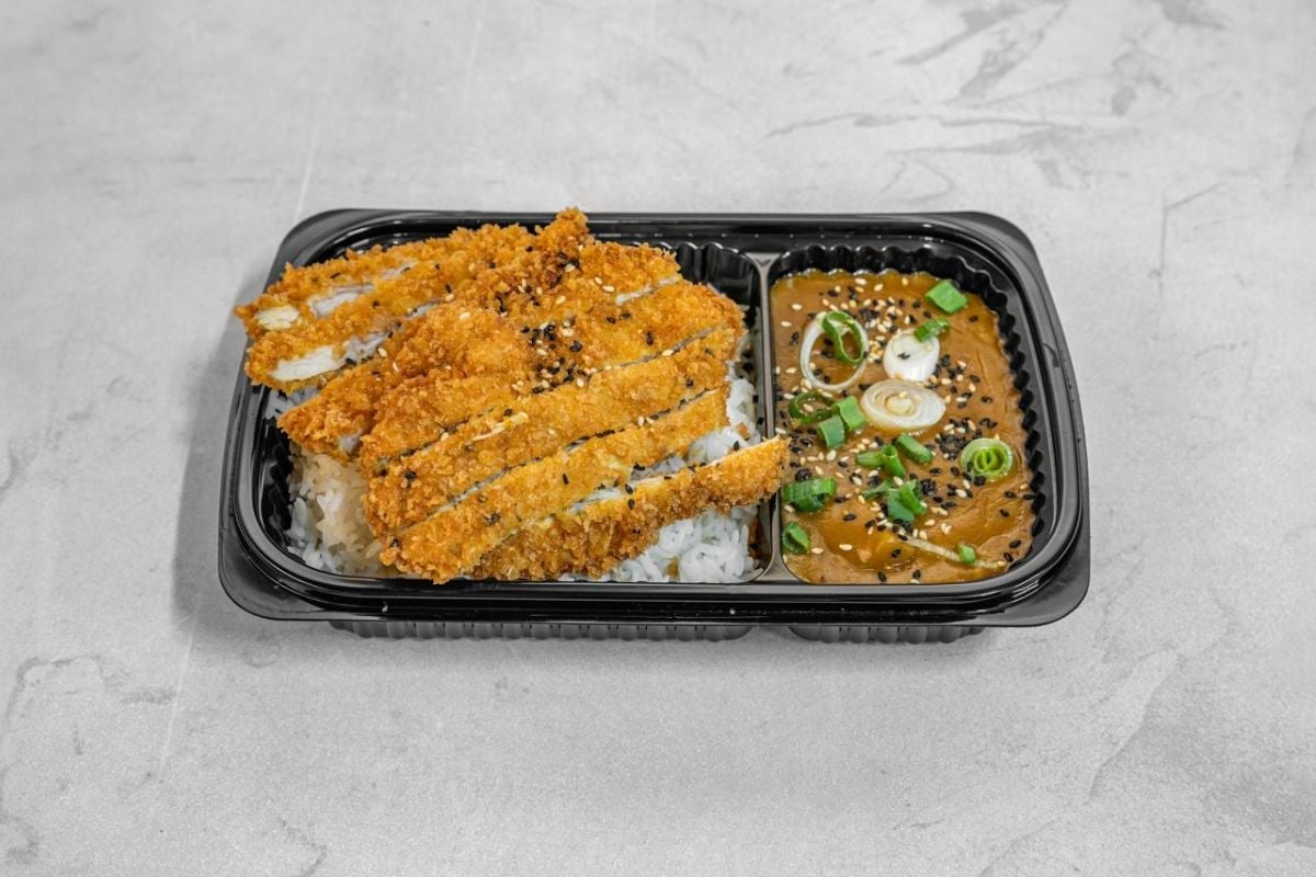 Katsu Curry with Rice ( 炸猪排咖喱饭 )����