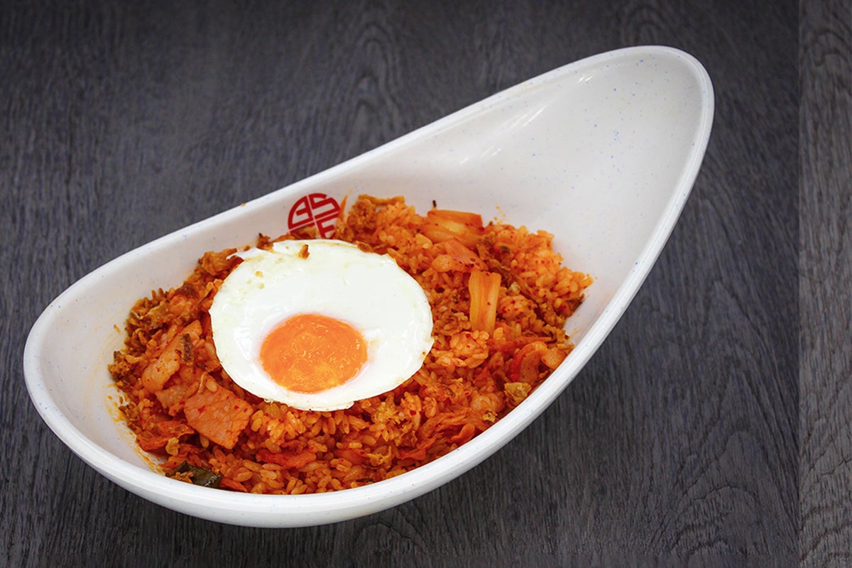 Kimchi Pork Bacon Fried Rice