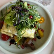 Mushrooms and Creamy Omelette