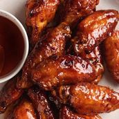 Hot Sauce Wings - 8 pcs