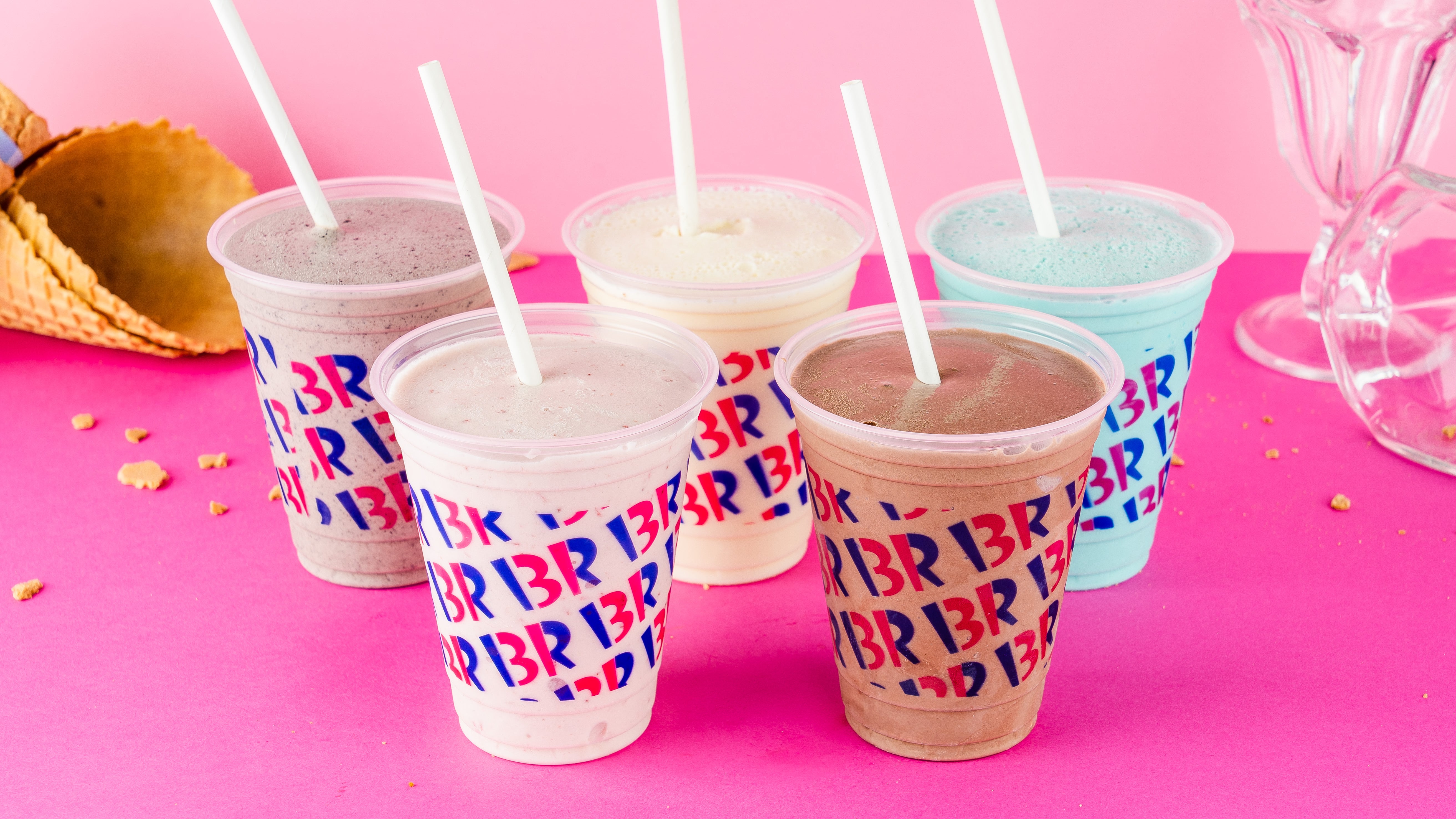 Baskin Robbins Milkshakes