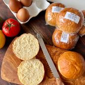 Brioche Burger Bun  ( 6 Pieces )