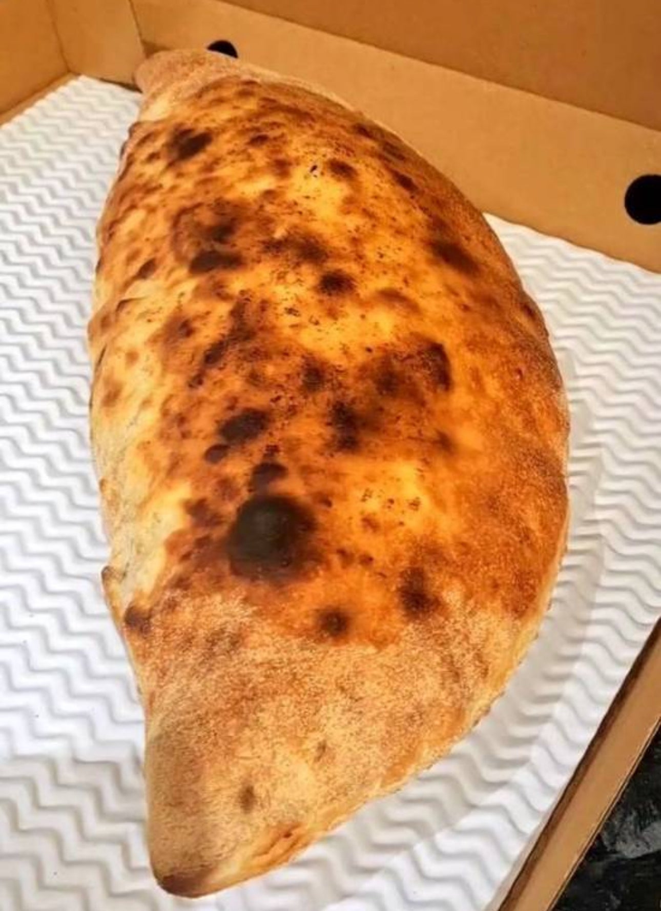 Chicken and Sweet Corn Calzone