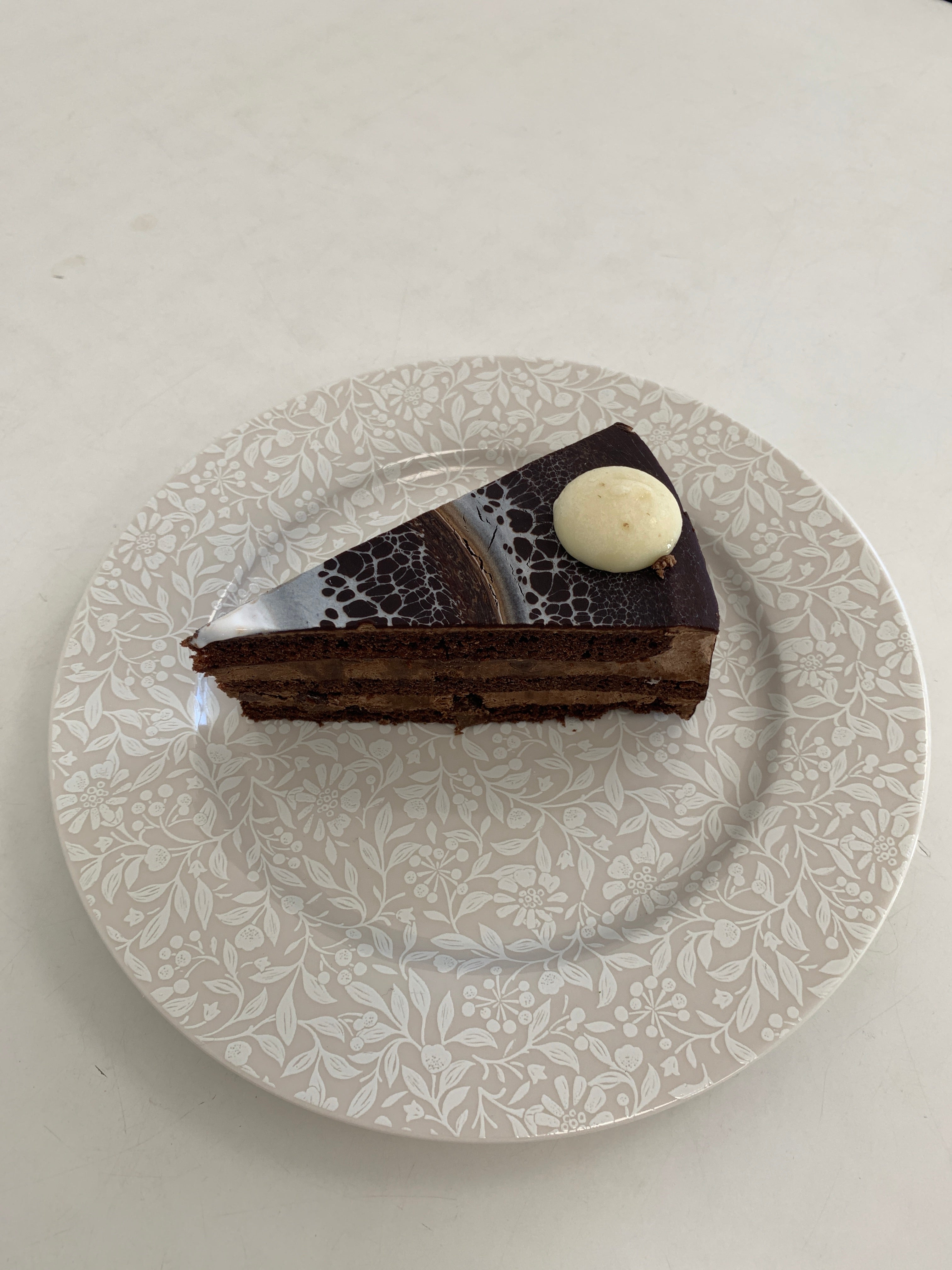 Chocolate Fudge Cake Slice