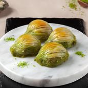 Mussel Baklava With Pistachio