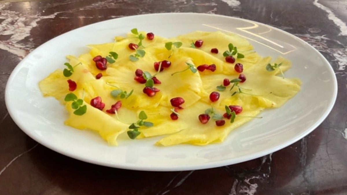 Pineapple Carpaccio