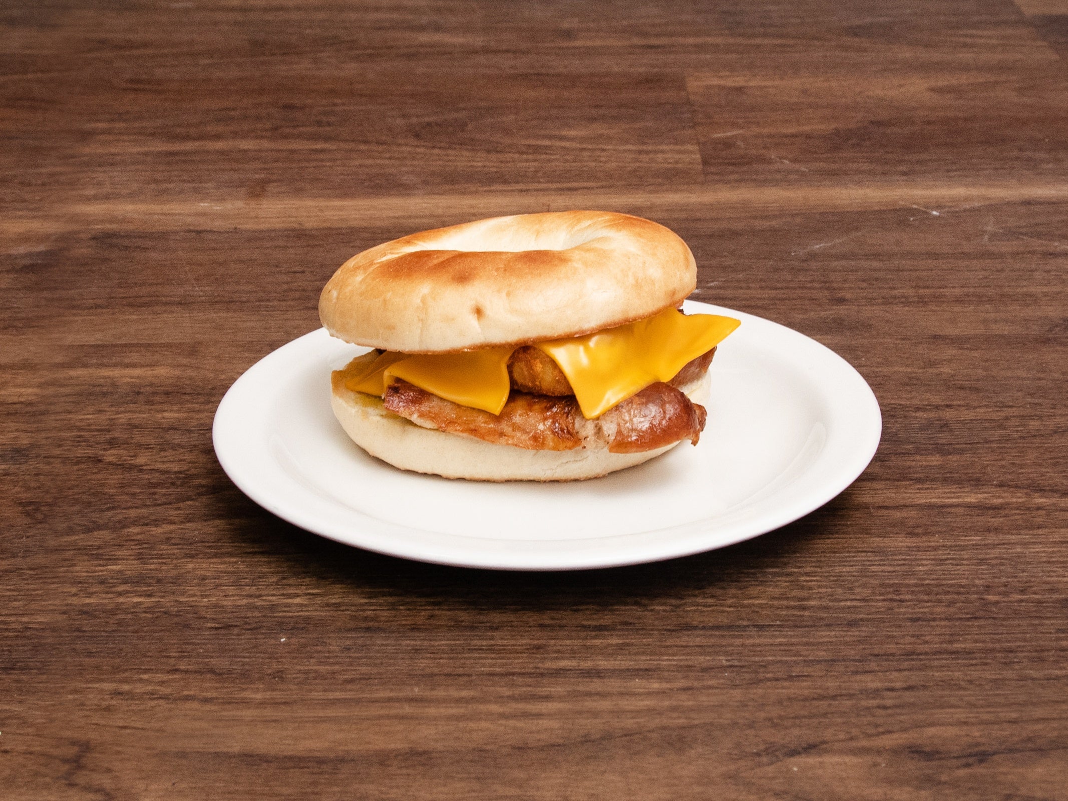 Bacon, scrambled egg & american cheese