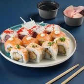 Rainbow Roll(12 Pcs)
