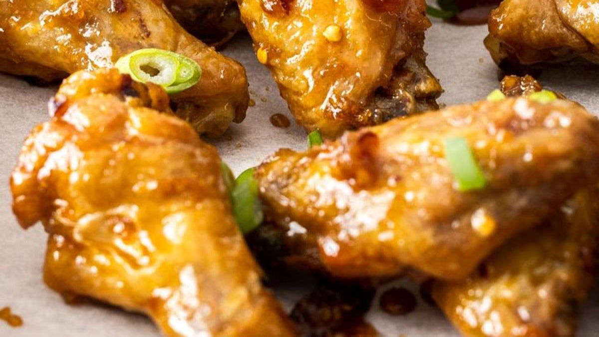 Honey and Garlic Butter Wings