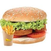 Giant Jumbo Prawns Burger