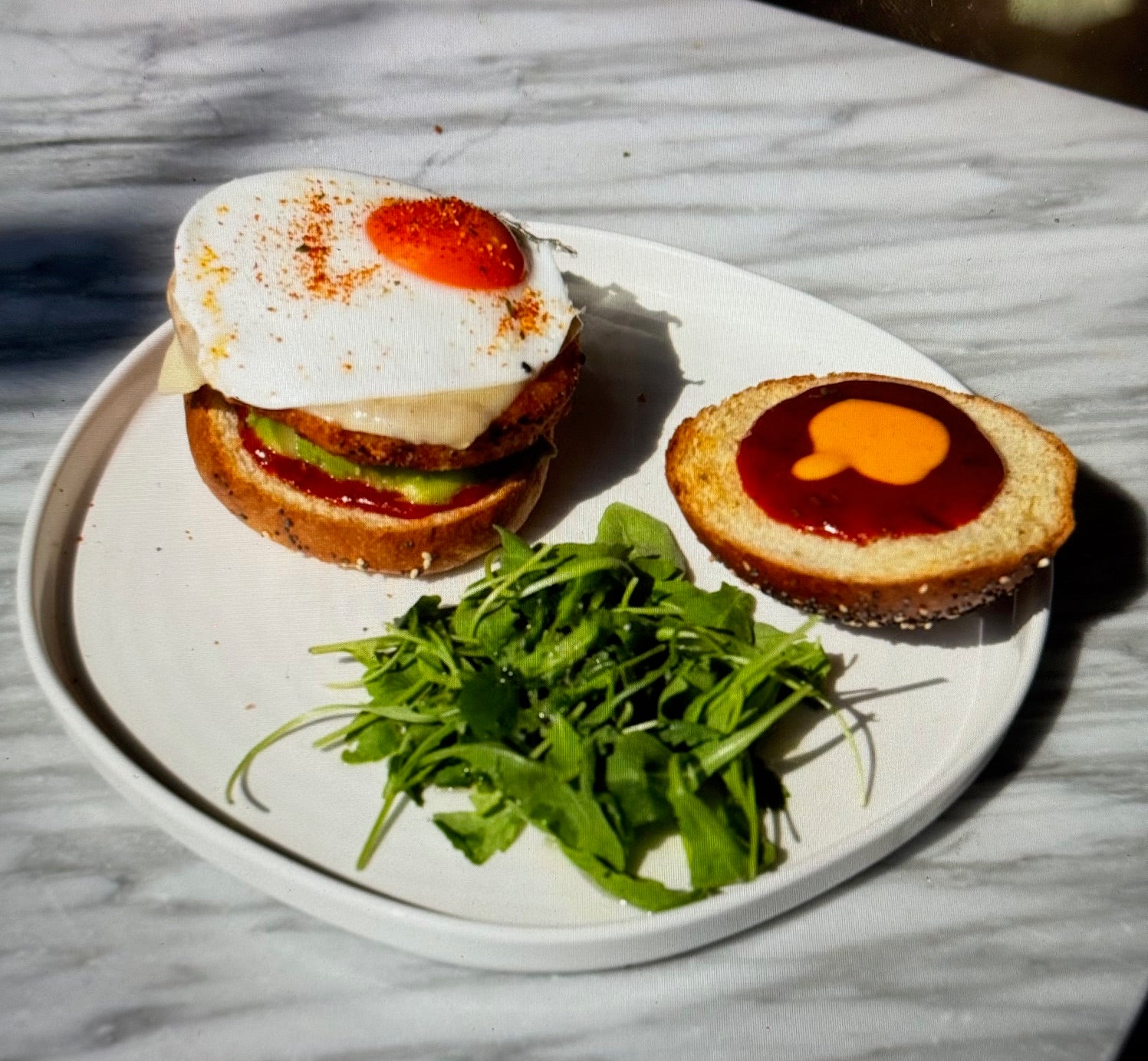 Avocado Breakfast Brioche