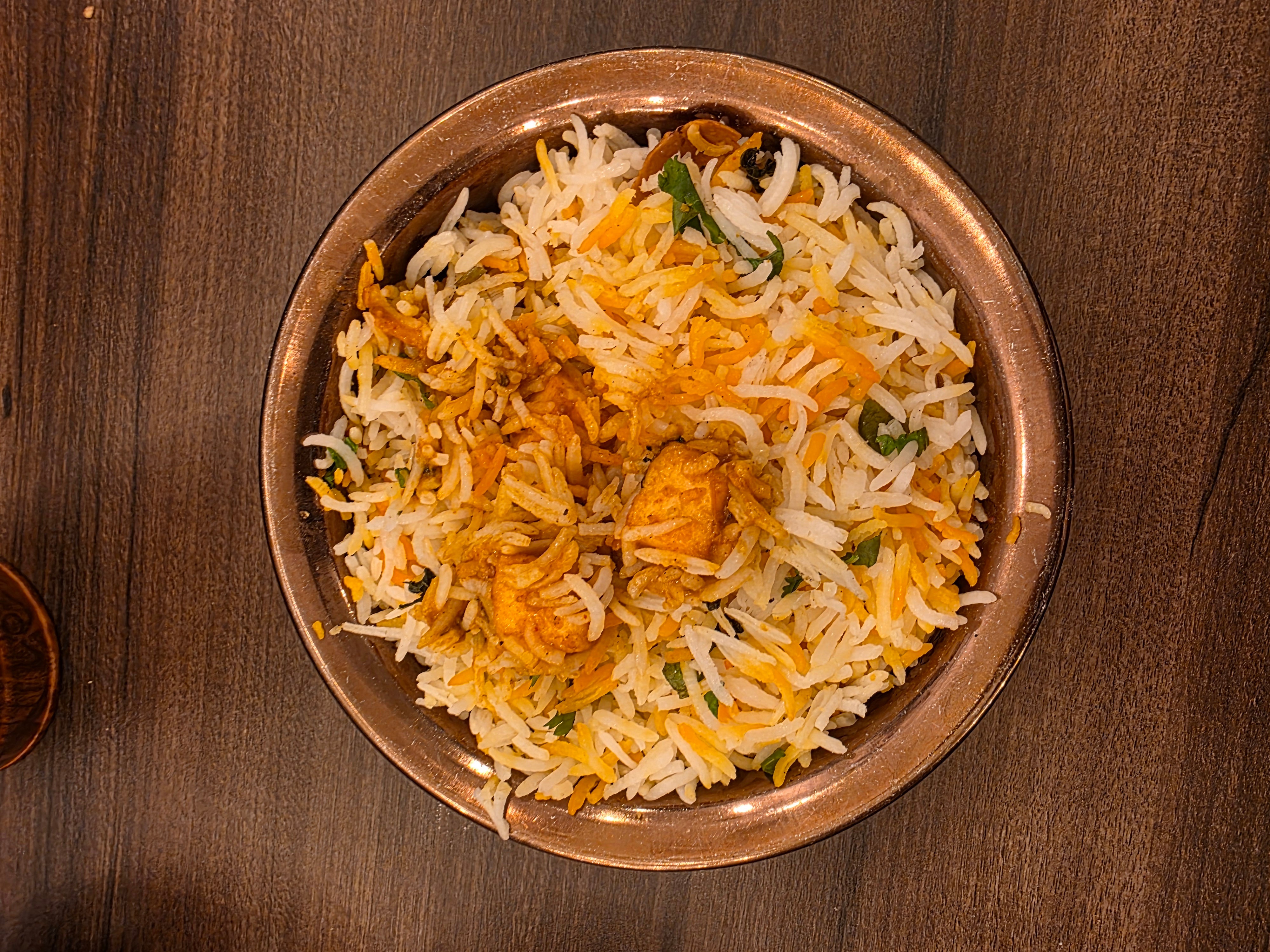 Panner biryani